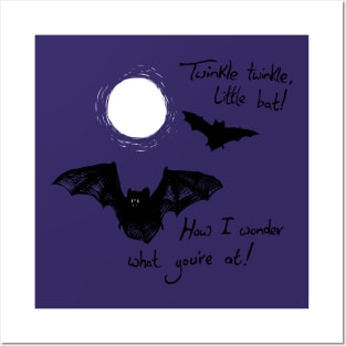 Twinkle Bat Posters and Art